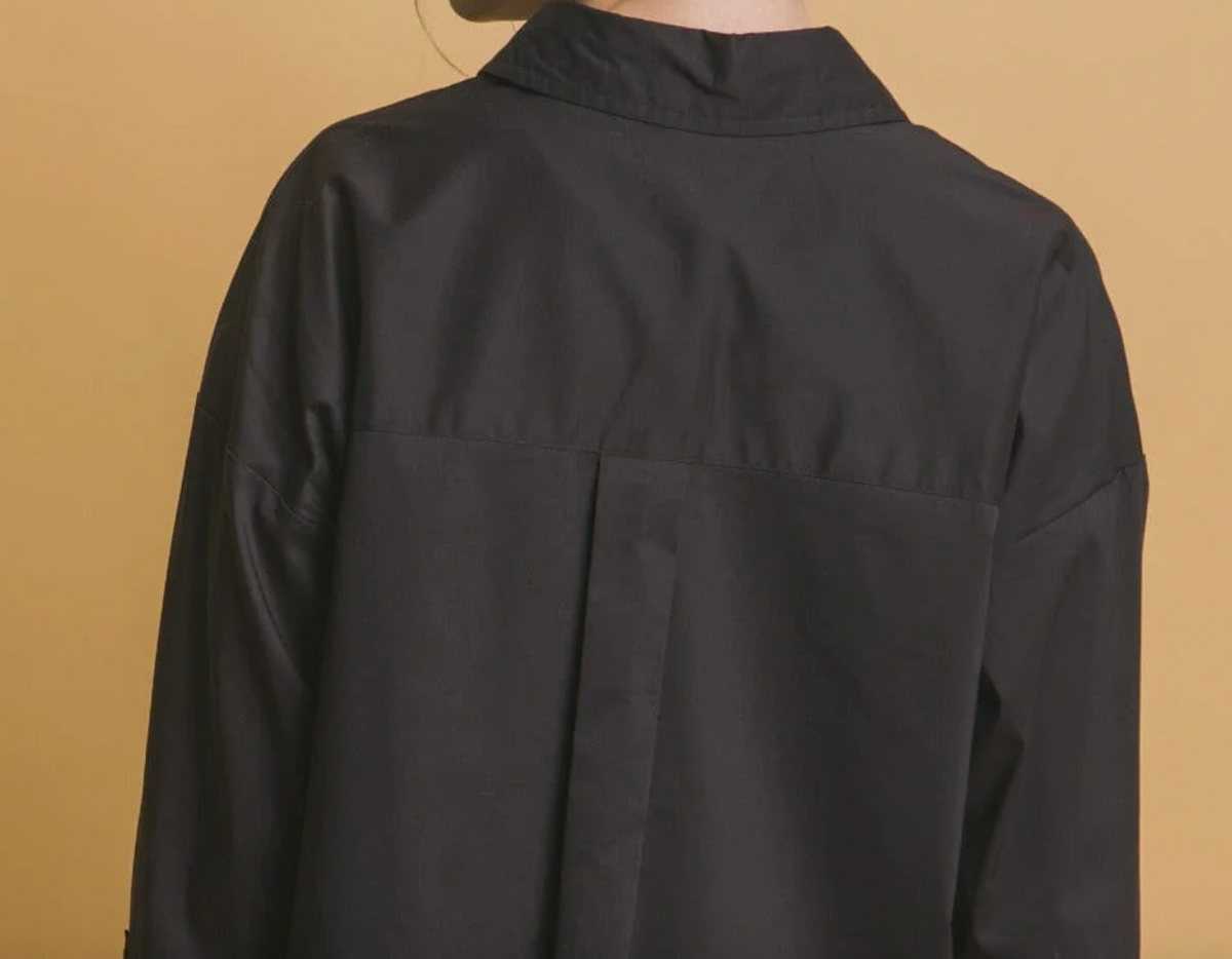 Long Sleeve Button Up Blouse