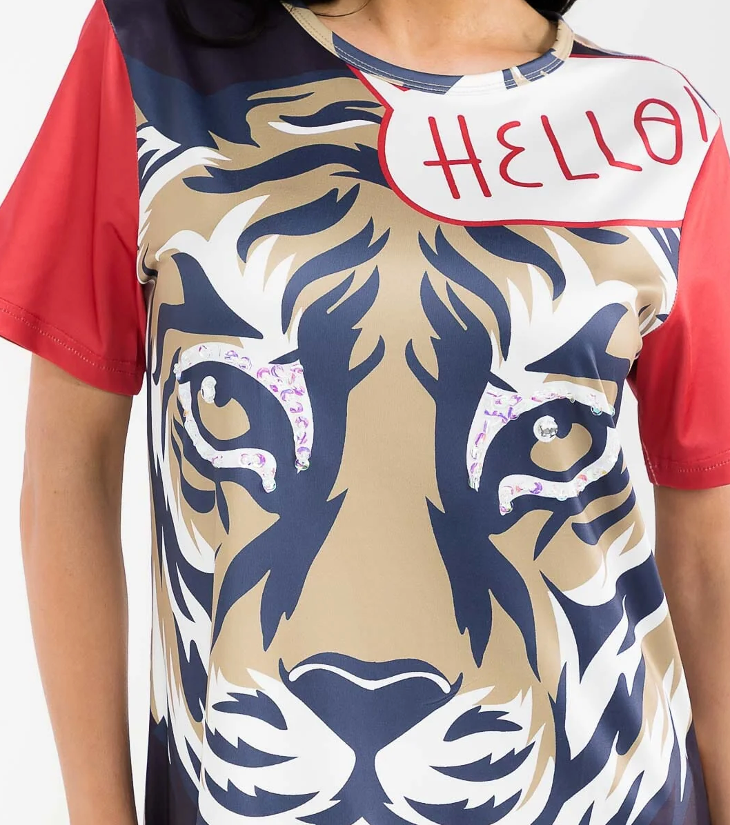 Tiger Mini Dress